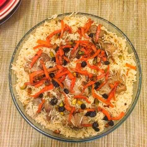 Afghani Pulao Rice - An Easier Kabuli Pilau Recipe - Fatima Cooks | Recipe | Afghan food recipes ...