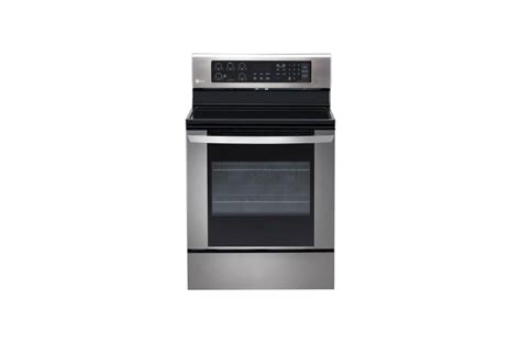 LG LRE3061ST: 6.3 cu. ft. Electric Single Oven Range with EasyClean ...