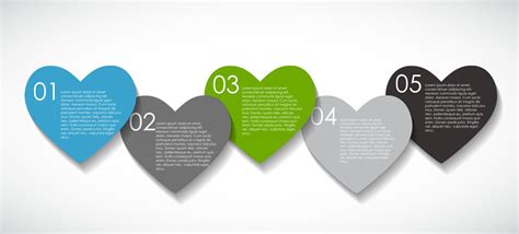 Love Infographic Templates for Business Vector Illustration. EPS10 ...