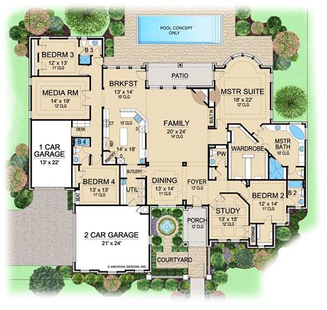 The Manor Floor Plan - floorplans.click