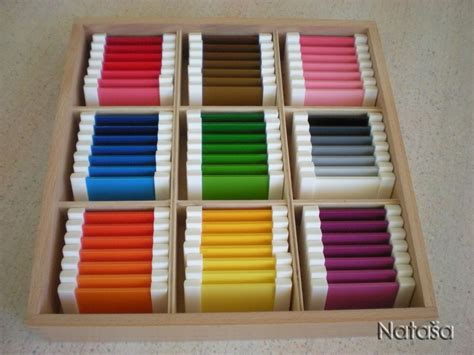 Leptir - Montessori blog: Pločice u boji / Color tablets