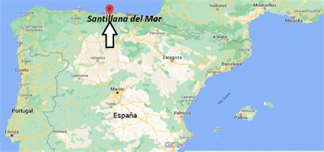 ¿Dónde está Santillana del Mar? Mapa Santillana del Mar - ¿Dónde está ...