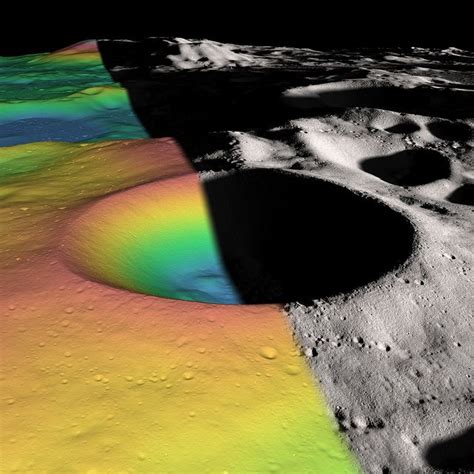 Researchers Estimate Ice Content of Crater at Moon's South Pole | Craters on the moon, South ...