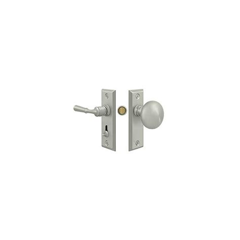 Deltana [SDLS480U15] Solid Brass Storm Door Tubular Latch Set ...