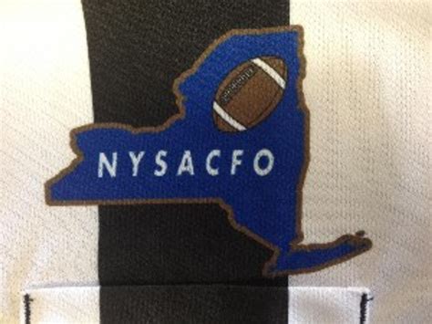 Football Referee Shirt | NYSACFO football officials uniforms | Cliff Keen