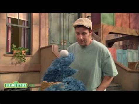 Adam Sandler on Sesame Street with Cookie Monster = Awesome! : funny