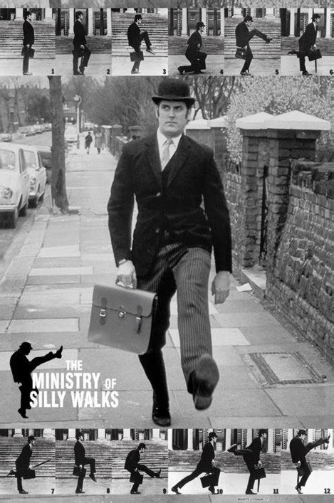 Monty Python - the ministry of silly walks Poster | Sold at Europosters