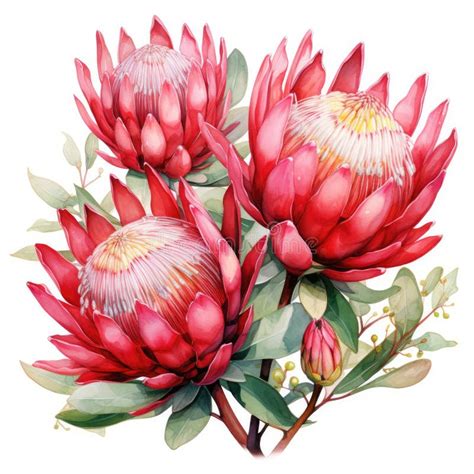 Waratah Drawing Stock Illustrations – 43 Waratah Drawing Stock Illustrations, Vectors & Clipart ...