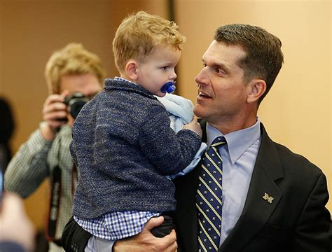 Jim Harbaugh Reveals Wife Is Pregnant With His Seventh Child