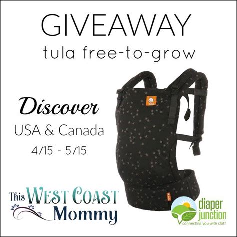 Win a Tula Free-to-Grow Baby Carrier! {Closed} | This West Coast Mommy