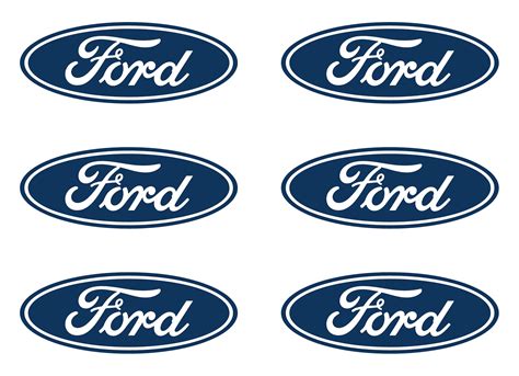 Ford Logo Stickers