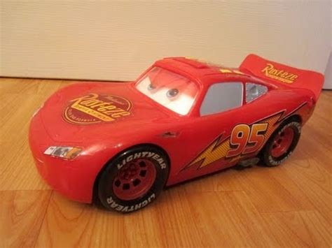 Lightning McQueen - Talking car - Toy review - YouTube