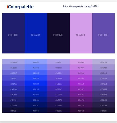 30+ Purple Color Palettes | Curated collection of Color Palettes