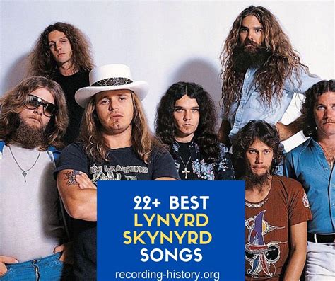 40+ Best List of Songs By Lynyrd Skynyrd Band - Song Lyrics & Facts