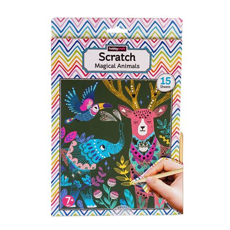 Scratch Magical Animals Book | Hobbycraft