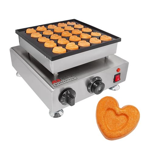 ALDKitchen Heart-Shaped Poffertjes Maker | Dutch Mini Pancakes for Valentine's Day | Poffertjes ...