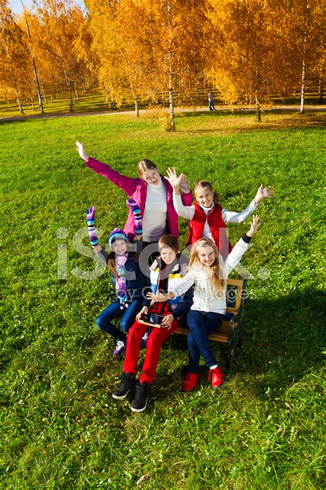 Very Happy Kids Outside Stock Photo | Royalty-Free | FreeImages