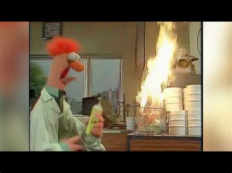 Muppets Beaker Fire