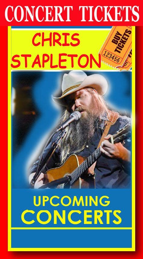 CHRIS STAPLETON - The easiest way to buy concert tickets (seller – SeatGeek). Tour 2020-2021 ...