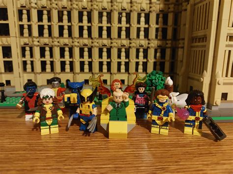 The X-Men (Custom Lego MARVEL Minifigures by me) : r/LegoMarvel