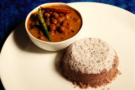 Chiratta Puttu and Kadala Curry (No Onion, No Garlic) | ãhãram