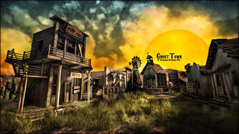 Ghost Town by vladimirpetkovic on DeviantArt