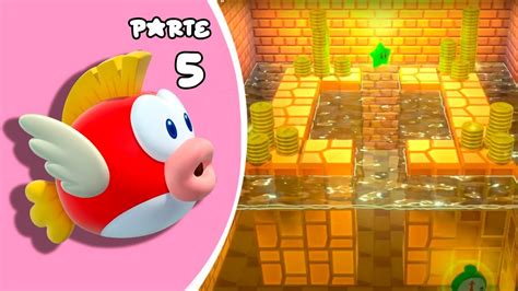 Gameplay MARIO 3D WORLD parte 5 - YouTube