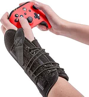 Amazon.com: BraceAbility Gaming Wrist Brace - Video Game Support Guard for Console, Laptop, or ...