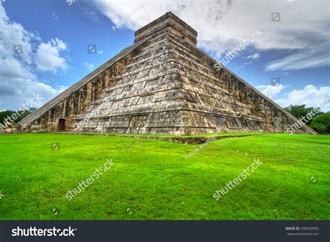 Kukulkan Pyramid Chichen Itza Mexico Stock Photo 100520992 | Shutterstock