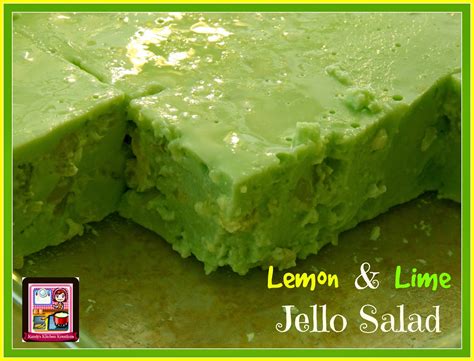 Kandy's Kitchen Kreations: Lemon & Lime Jello Salad