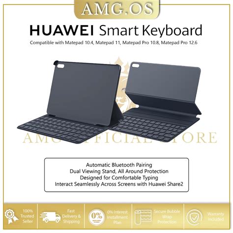 HUAWEI Magnetic Smart Keyboard Original [Huawei Matepad 10.4, Huawei Matepad 11, Huawei Matepad ...