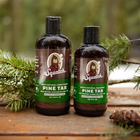 Pine Tar Hair Care Kit | Dr. Squatch