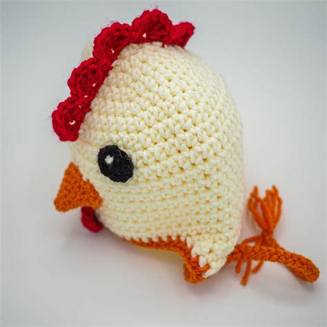 Crochet Pattern for the Chicken Hat - Cris Crochet Shop