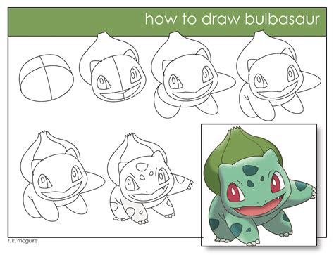 Pokemon Bulbasaur Drawing at GetDrawings | Free download