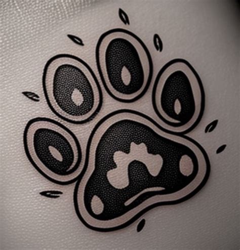 55 Cute Paw Print Tattoo Ideas - TattooClue.com