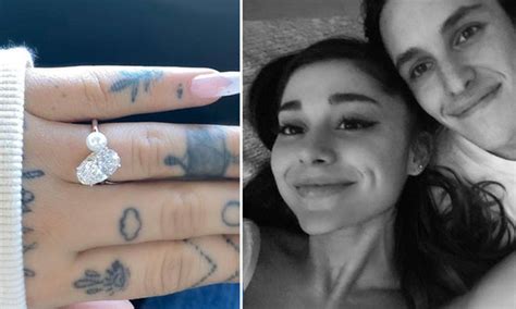 Ariana Grande Engagement Ring : Anel de noivado de Ariana Grande com diamante de 5 ... / However ...