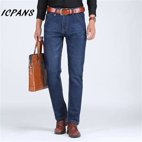 2018 New Basic Jeans Men Smart Casual Regular Smart Casual Denim Mens ...