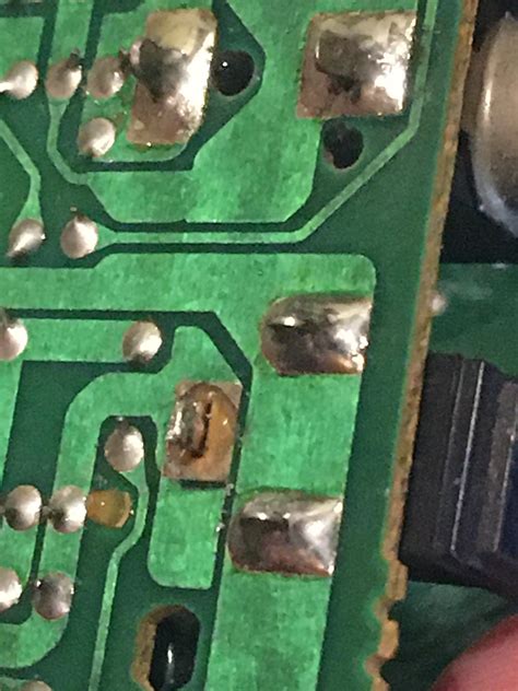 Damaged pad, any suggestions? : r/ElectronicsRepair