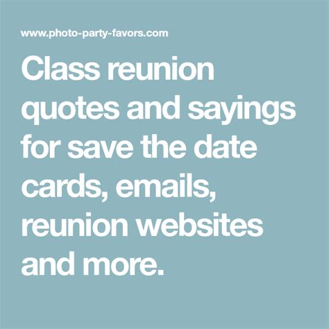 Class Reunion Quotes - ShortQuotes.cc