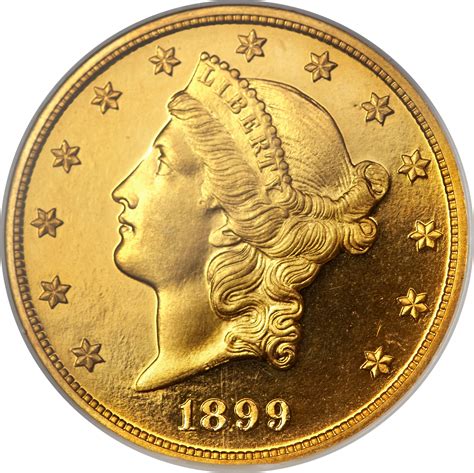 1899 $20 Liberty Gold Proof Pricing Guide | The Greysheet