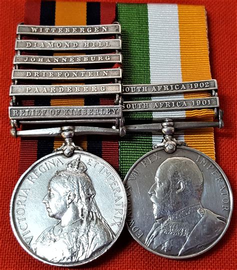 Sold Price: British Army Boer War medal pair to Driver G. Fear, Army ...