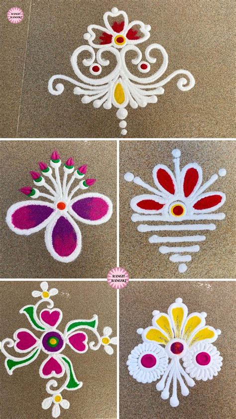 Easy rangoli daily simple rangoli small rangoli design rangit rangoli ...