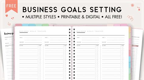 Small Business Goal Setting Template