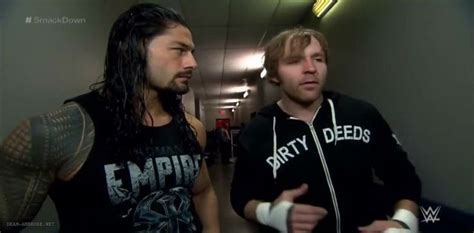 Dean Ambrose and Roman Reigns Smackdown February 18 2016 | Roman reigns ...