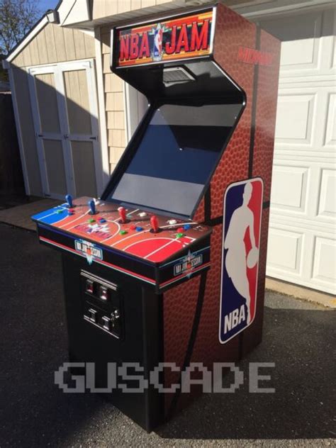 NBA Jam Arcade Machine Brand NEW Cabinet Plays Over 1,100 Games 4 ...