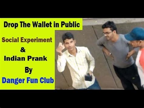 Drop The Wallet in Public (Delhi-India) | (Social Experiment) Pranks in India by Danger Fun Club ...