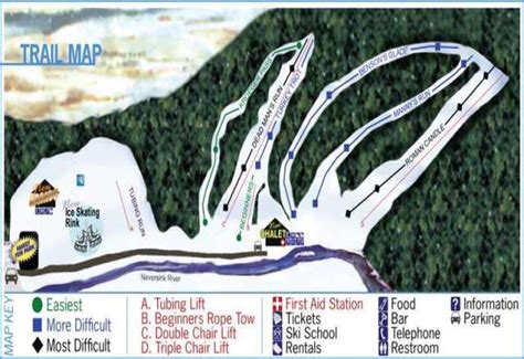 Holiday Mountain Trail Map | OnTheSnow