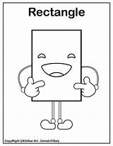 Parallelogram Coloring Pages sketch template