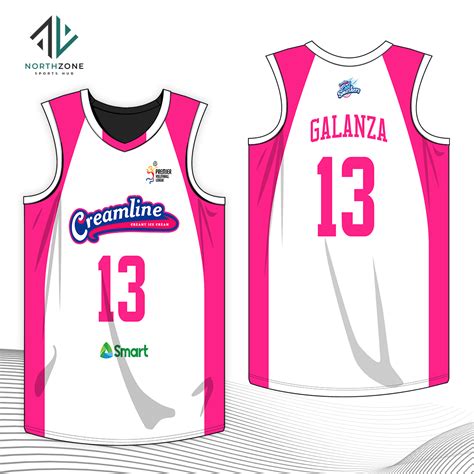 NORTHZONE PVL Creamline Volleyball Jersey Full Sublimated Volleyball Jersey, Jersey For Men ...