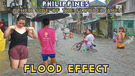 OTHER SIDE OF THE FLOODED AREA AFTER SUPER INTENSE HEAVY RAIN | FLOOD ...